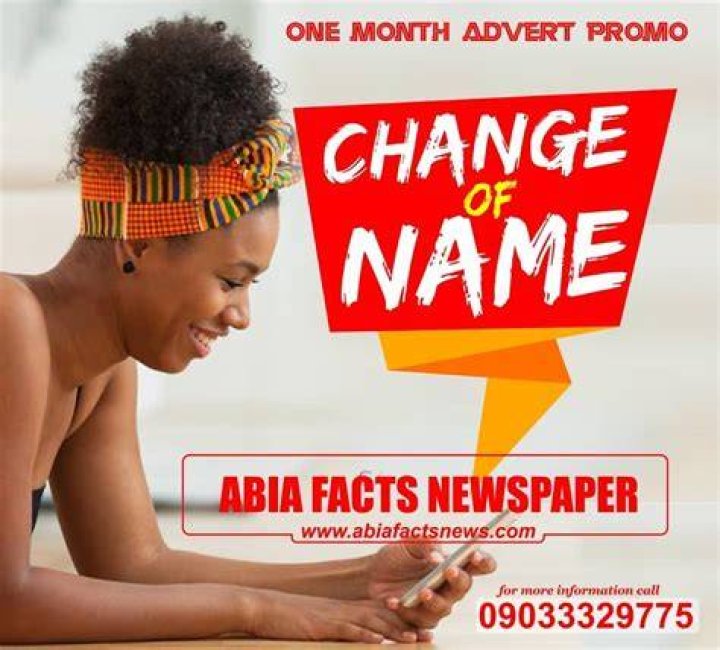 From ABIA FACTS NEWSPAPER To ALL FACTS NEWSPAPER