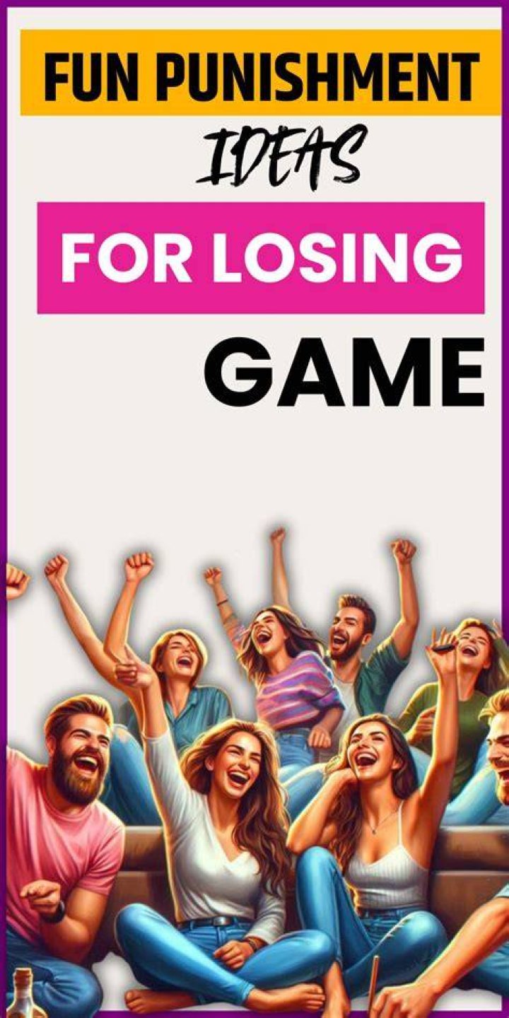 Funny Punishments For Losing Games A Complete List Gaming Herald