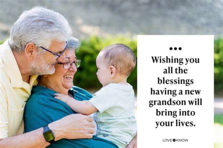 Grandparents Message To New Grandson alexane