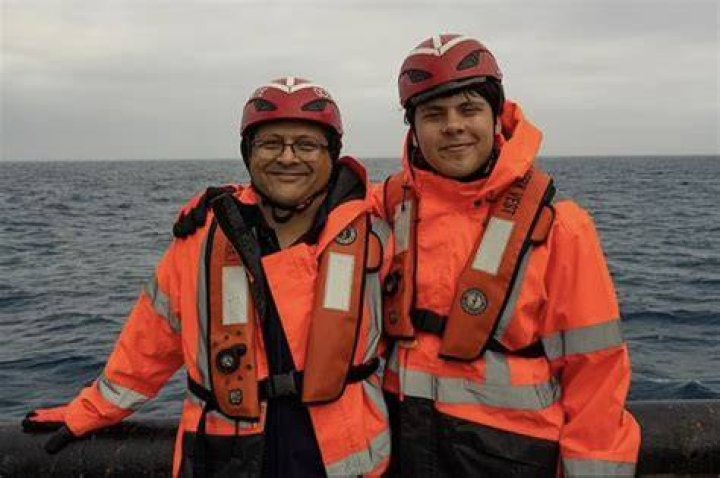 Hamish Harding, Shahzada Dawood and son Suleman Who was on board