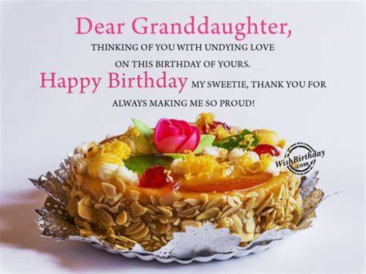 Happy Birthday Wishes For Granddaughter By Birthday Wishes Guru