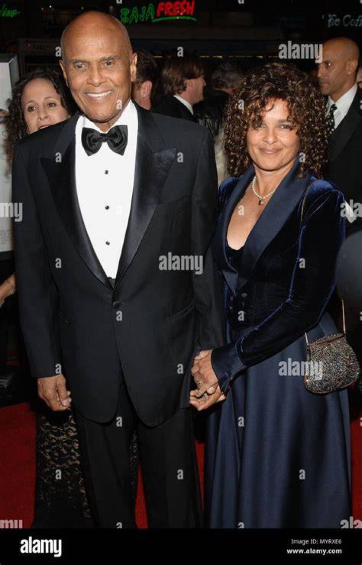Harry Belafonte and daughter Shari Belafonte (r) during AFI Fest 2006