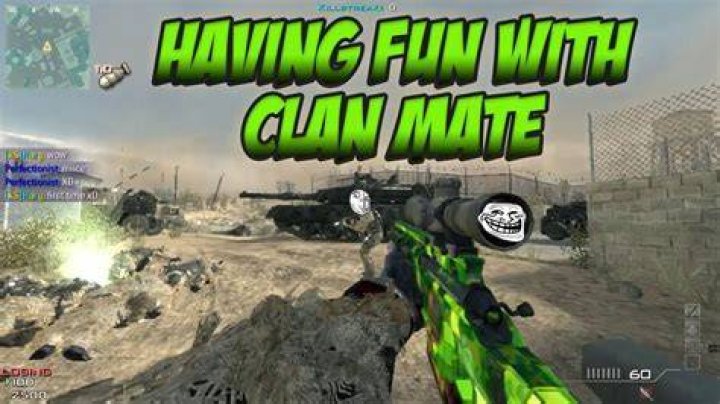 Having fun with MW3 Clan Tags YouTube