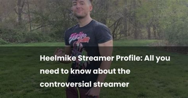 Heelmike Who is the controversial party streamer?