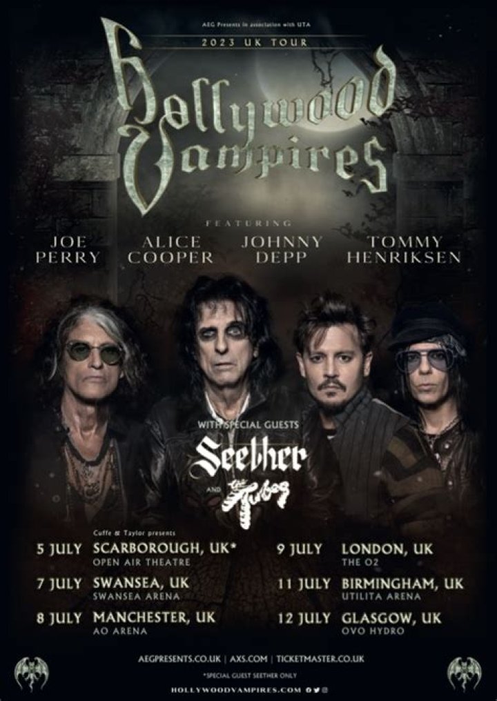 Hollywood Vampires / World&rsquo;s best bar band play the UK