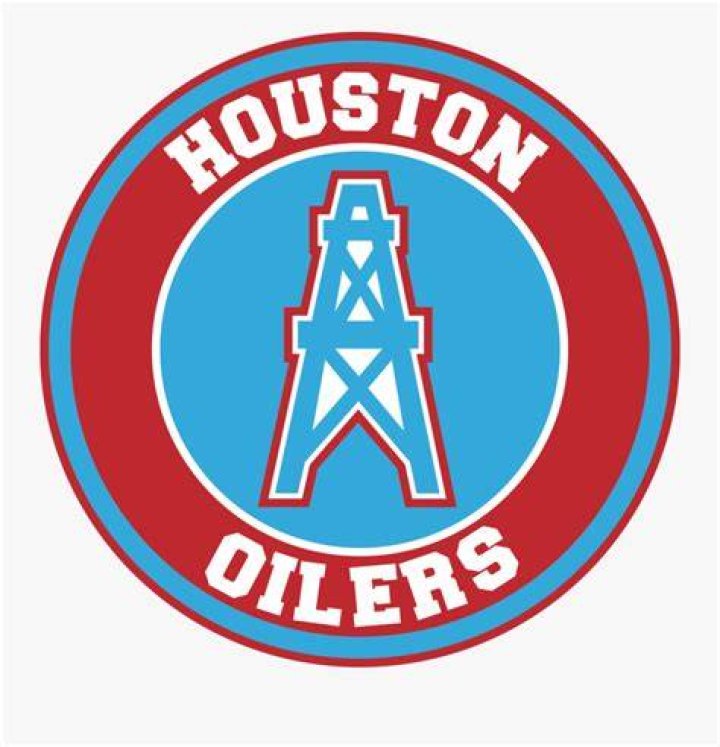 Houston Oilers Circle Logo Vinyl Decal / Sticker 5 sizes!! Sportz For