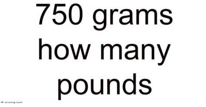 How Many Pounds Is 750 Kg UmairIshawn