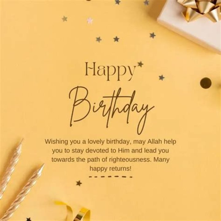 Islamic Happy Birthday Wishes