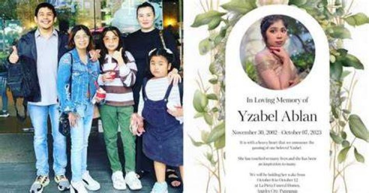 Janna Dominguez, inanunsyo ang pagpanaw ng anak na si Yzabel Ablan