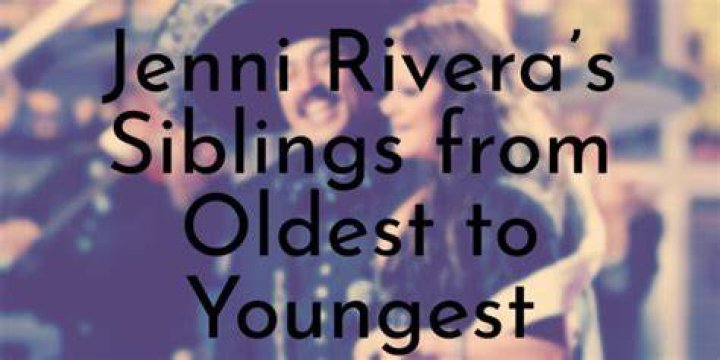Jenni Rivera&rsquo;s 5 Siblings Ranked Oldest to Youngest