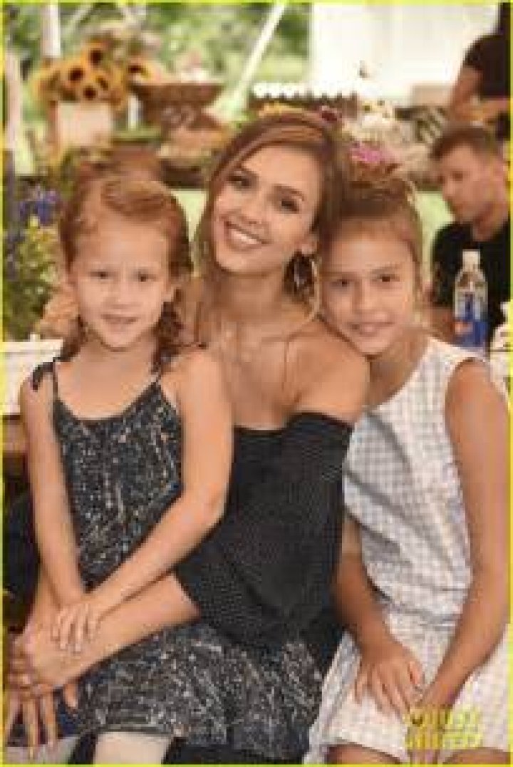 Jessica Alba with daughters Honor Marie Warren and Haven Garner Warren