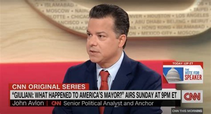 John Avlon Senior Political Analyst and Anchor CNN