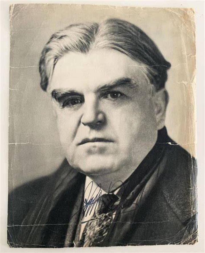 John L Lewis signed photo