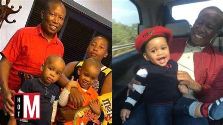 Julius Malema Has 3 Kids, 2 Sons from His Current Wife Mantwa Matlala