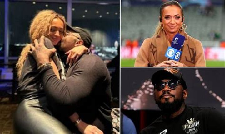 Kate Abdo goes public with relationship with Wilder coach Malik Scott
