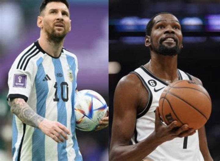 Kevin Durant on Lionel Messi a free agent "Insane" Football