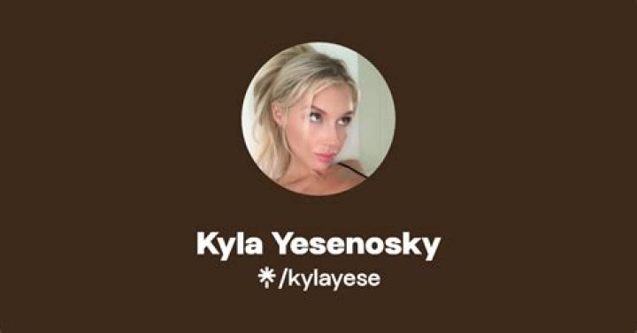 Kyla yesenosky onlyfans reddit Best adult videos and photos EroFound