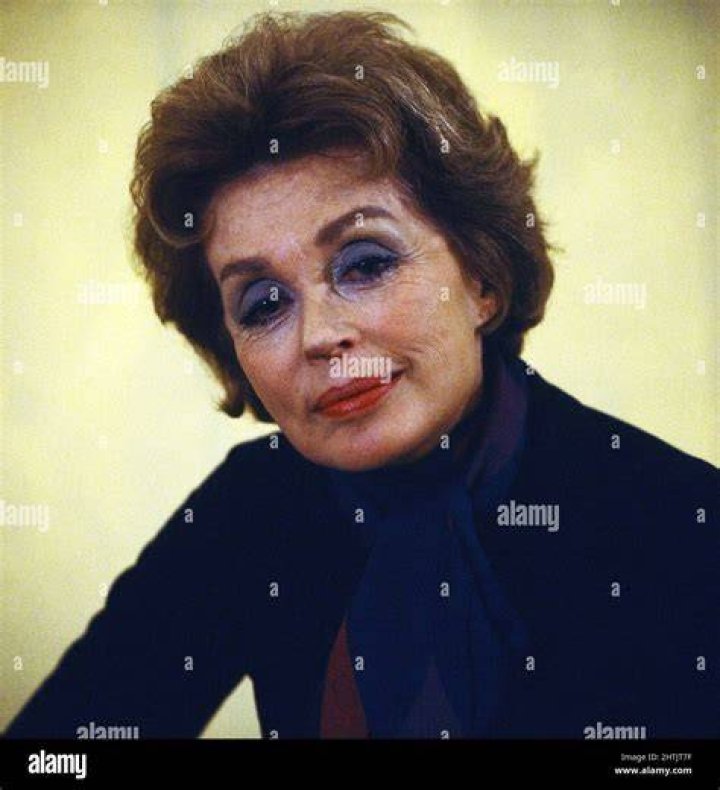 Lilli Palmer, deutsche Filmschauspielerin sowie britische und Schweizer
