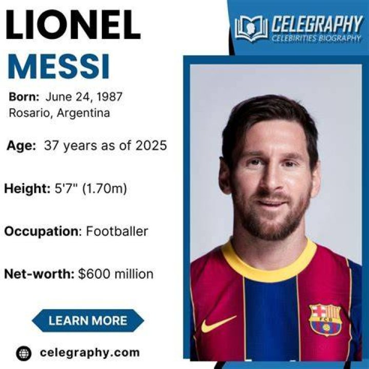 Lionel Messi Biography, Height & Life Story Super Stars Bio