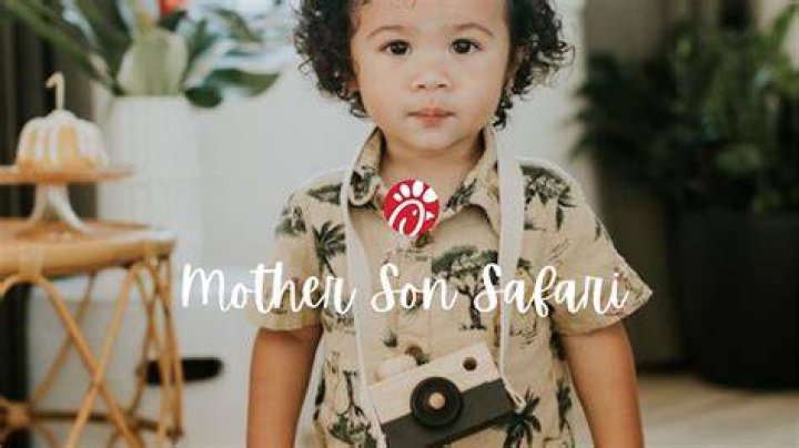 Mother Son Safari ChickfilA, Milledgeville, GA March 28, 2023