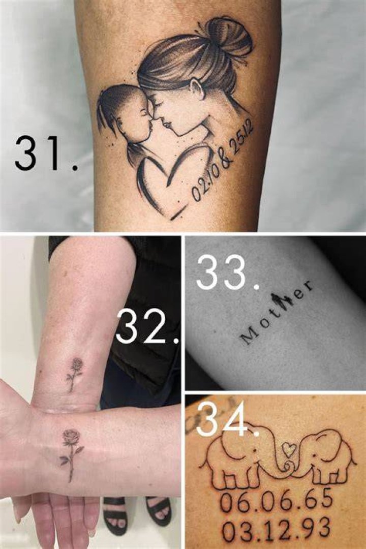 Mother Son Tattoos Designs, Ideas and Meaning Tattoos For You