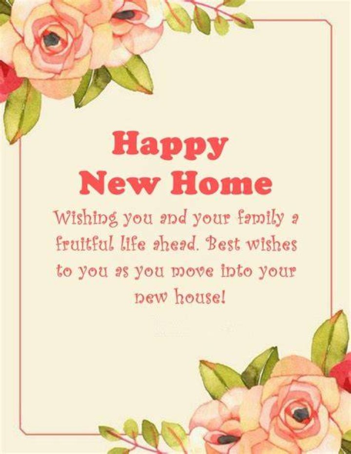 New Home Wishes & Quotes Congratulations on your New Home Someone
