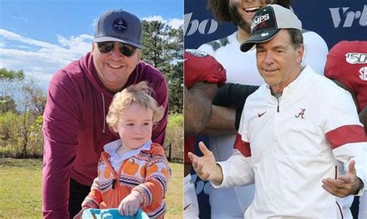 Nick Saban Shares Adorable Moment With Grandson