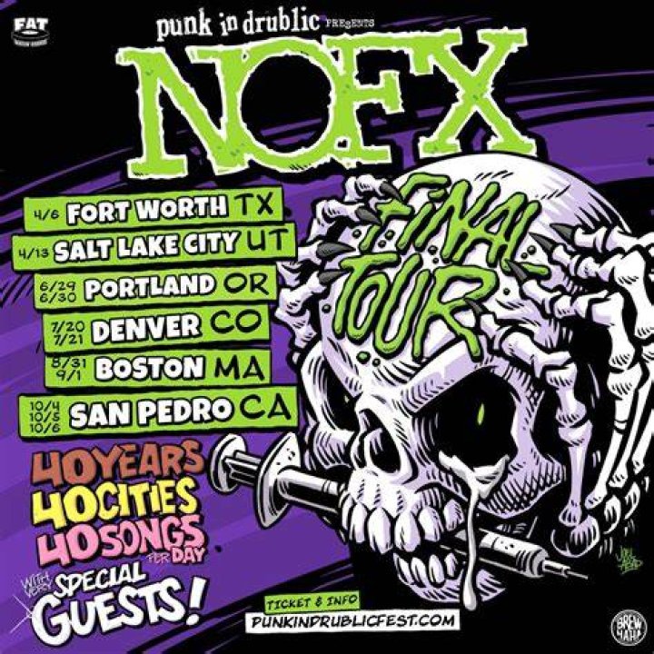 NOFX Announce Final U.S. Tour Dates &bull; chorus.fm