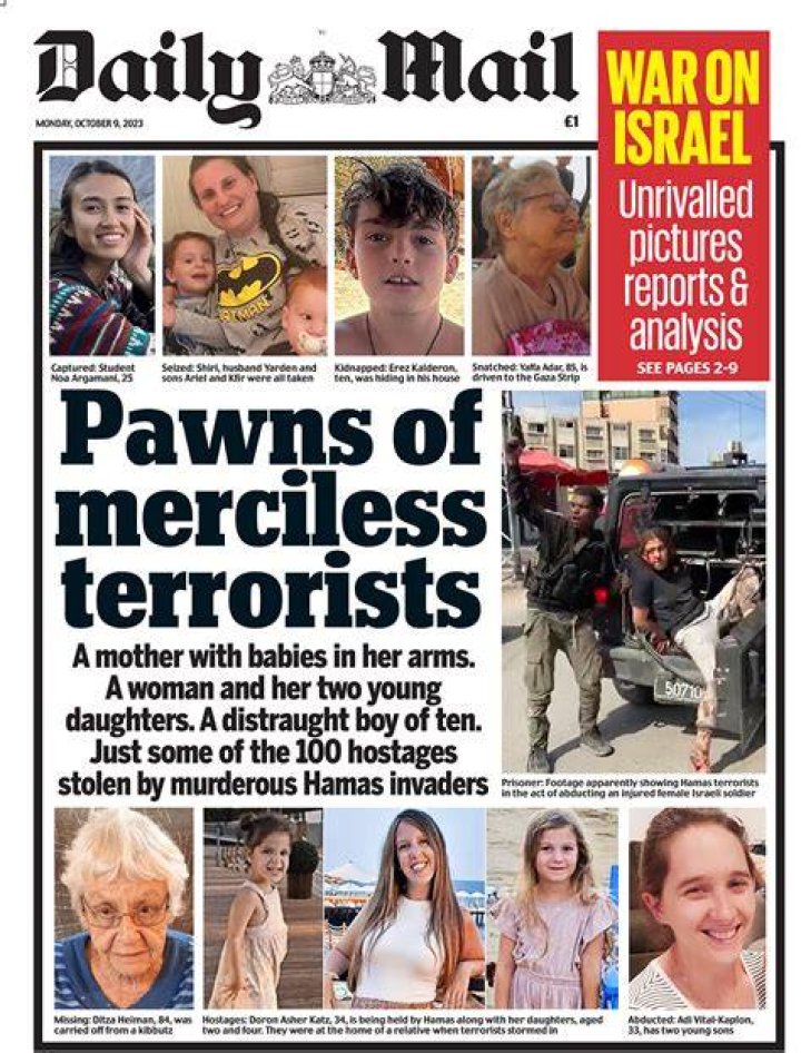 Pawns of merciless terrorists The horrifying stories of just some of
