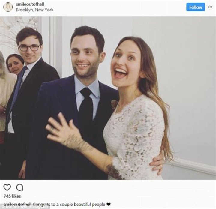 Penn Badgley ties the knot again with Domino Kirke Daily Mail Online