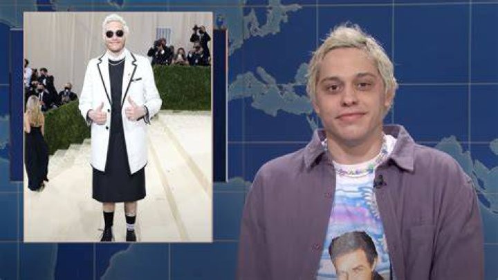 Pete Davidson Makes His Met Gala Debut in a Dress
