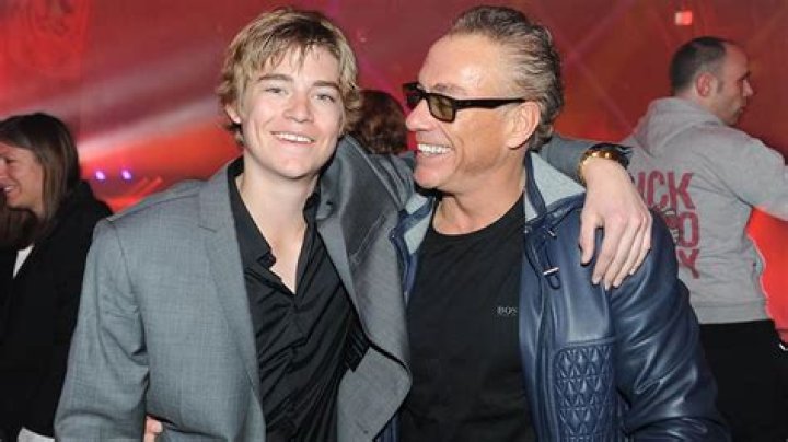 Photo Nicolas van Varenberg, le fils de JeanClaude Van Damme, lors