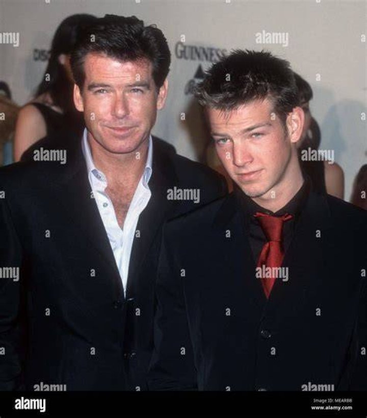Pierce Brosnan And Son Sean At Gq Men Of The Year Awards Ny 102600 By