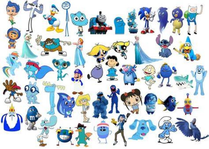 Pin by maga suevo on Dibujos Purple cartoon characters, Pattern art