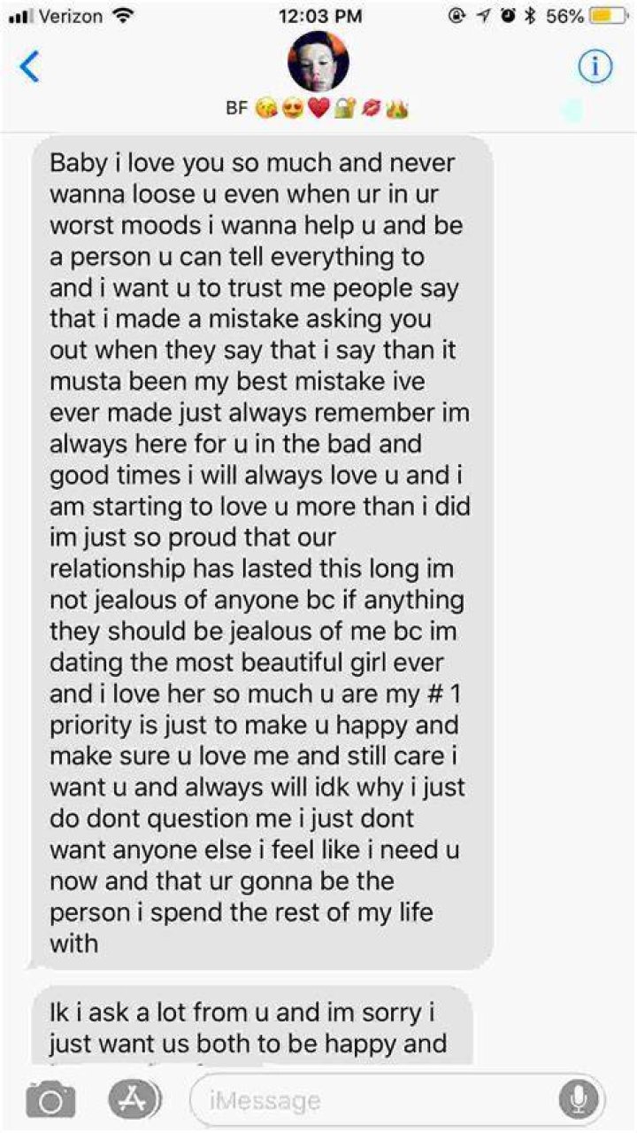 Pin by Maliatipp on cupple goals Message for boyfriend, Cute messages