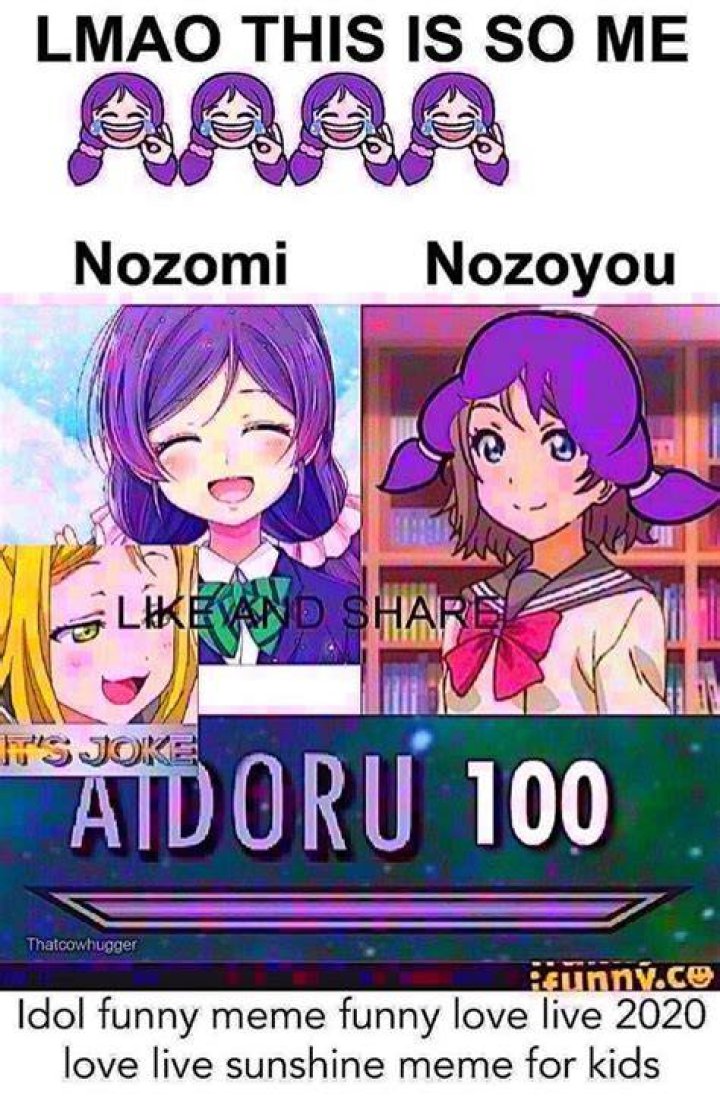 Pin on Funny Love Live! memes