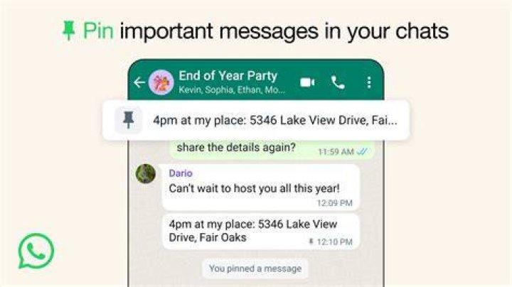 Pin on + message