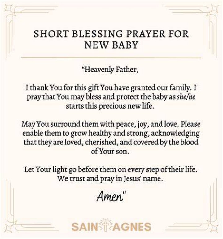 prayer for new baby in arabic Olevia Ferrer