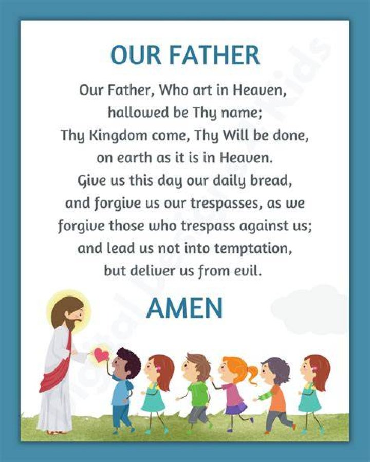 Printable Our Father Prayer Printable Word Searches