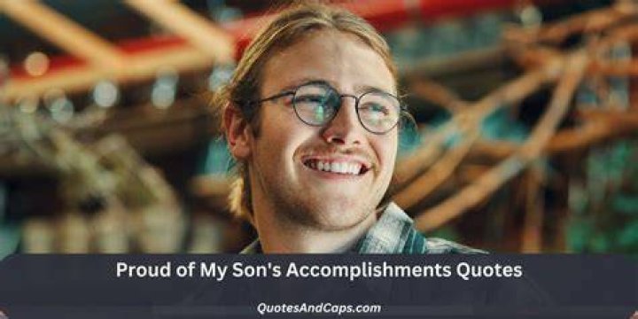 Proud Of My Son S Quotes ShortQuotes.cc
