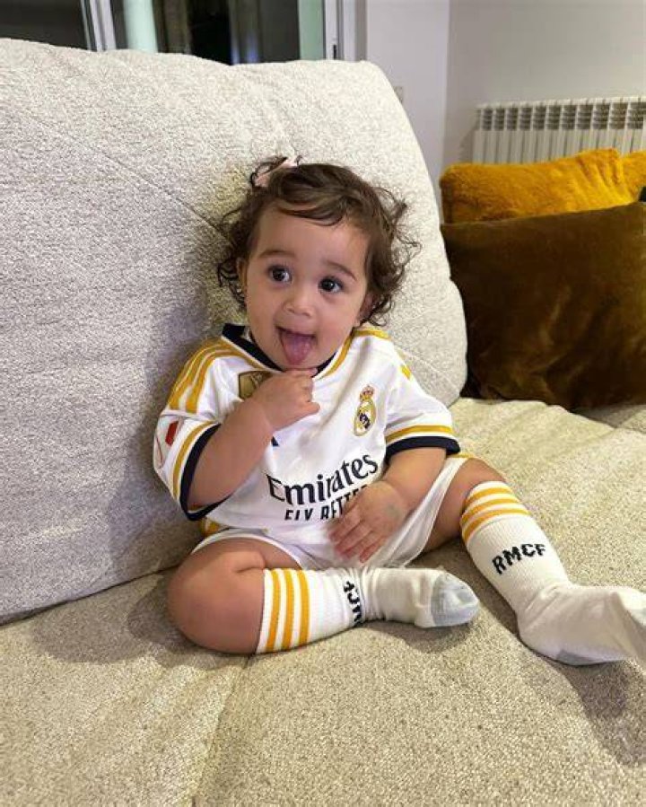 Real Madrid families, Chlo&eacute; is Karim Benzema&rsquo;s girlfriend. They have a...