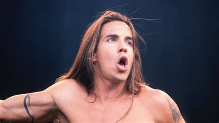 Recording artist Anthony Kiedis and daughter Sunny Bebop arrive at