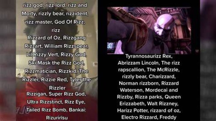 Rizz God / Rizz Nicknames Know Your Meme