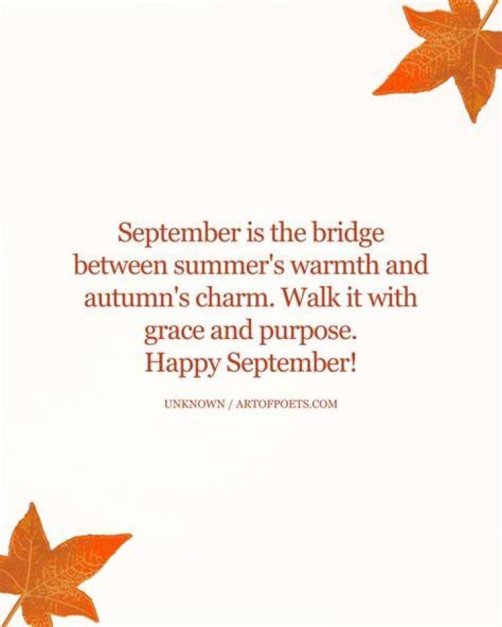 September Quotes 14 Happy and Poetic Quotes to the Month