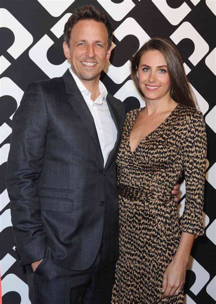 Seth Meyers and Alexi Ashe married 9113 Jewelry of the Rich and