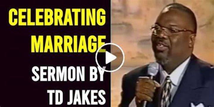 TD Jakes Watch Sermon Marriage Counseling and Relationship Advice