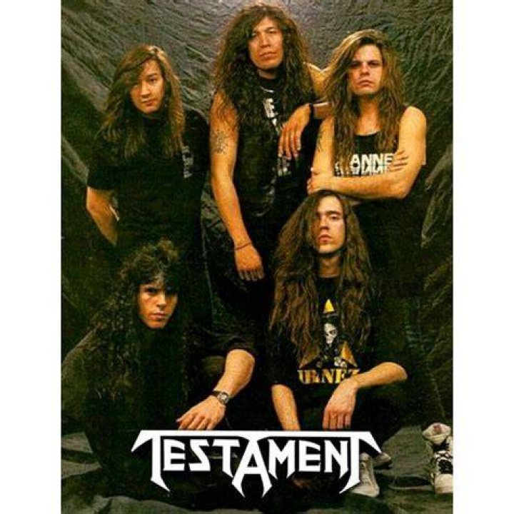 Testament Louie Clemente Eric Peterson Chuck Billy Alex Skolnick Greg