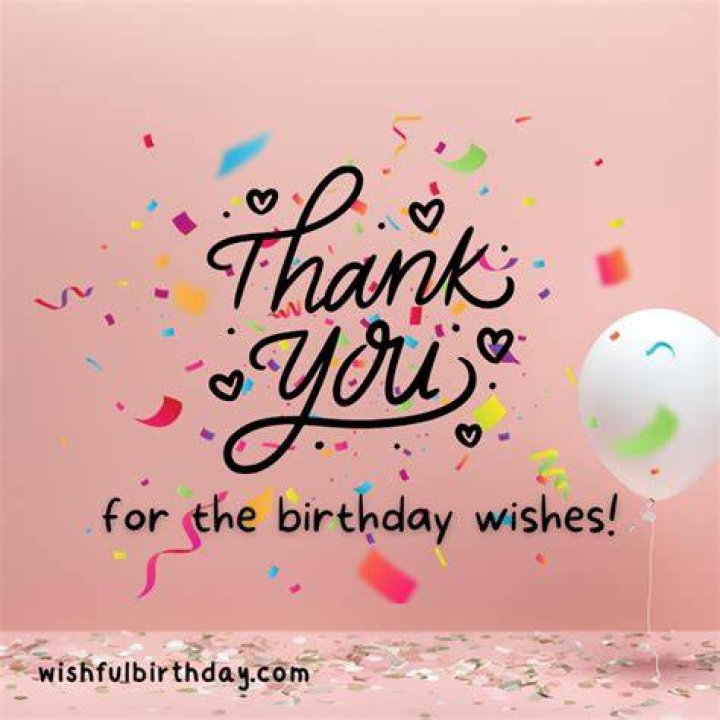 Thank you for your Birthday Wishes How Thoughtful of You!