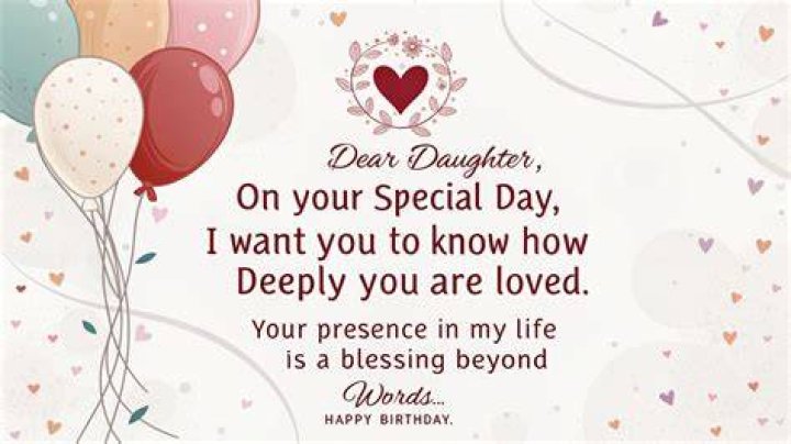 To my Wonderful Daughter