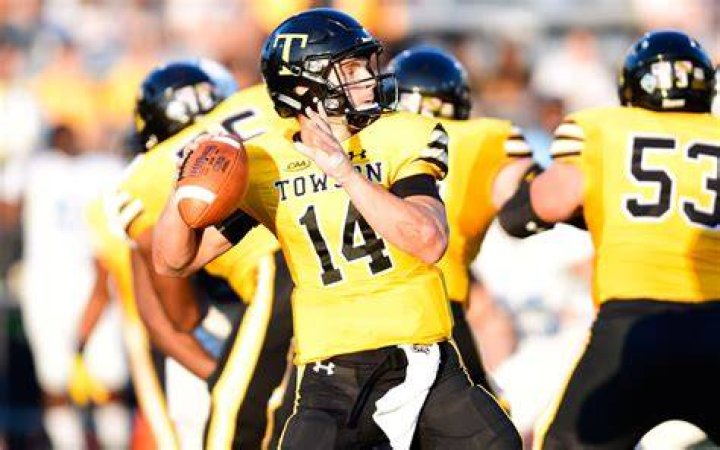 Tom Flacco Football Towson University Athletics